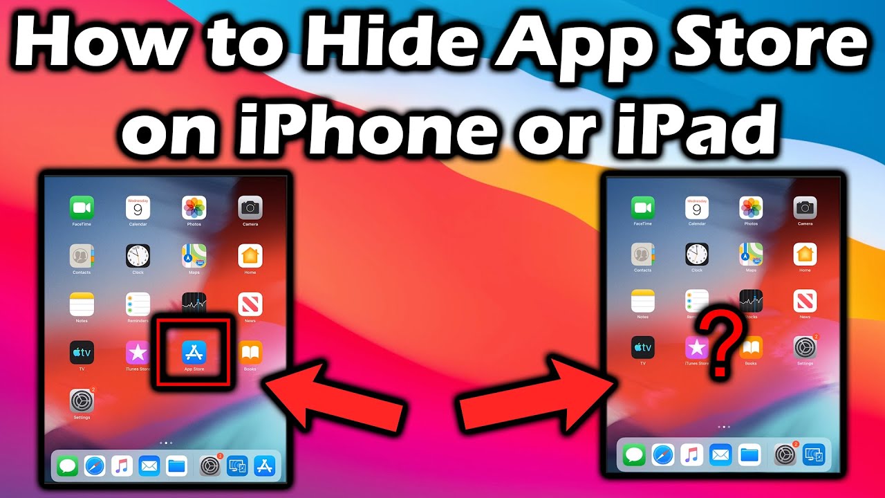 How to Hide & Unhide Downloaded Apps from App Store on iPhone & iPad