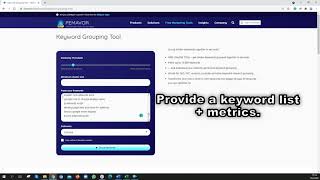 Keyword Grouping Tool (Free)