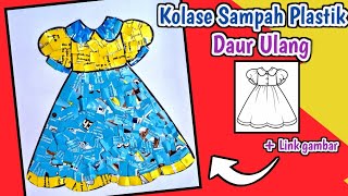 Membuat Kolase dari Sampah Plastik | Kolase Daur Ulang - Kolase Limbah Anorganik Membuat Kolase dari Sampah Plastik | Kolase Daur Ulang - Kolase Limbah Anorganik