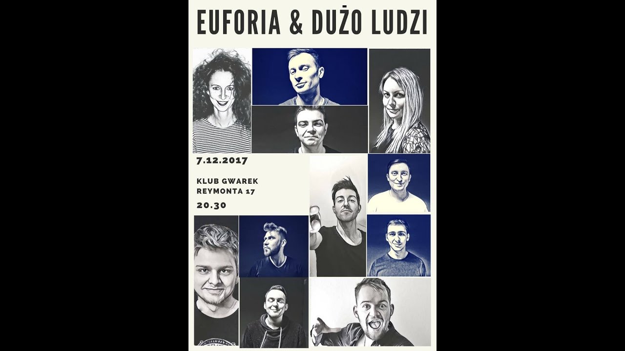 EUFORIANAGRAMY & DUŻO LUDZI - Sztuka Latania(LADY PANK) feat. Zbigniew Adamek ( na żywo w Gwarku)