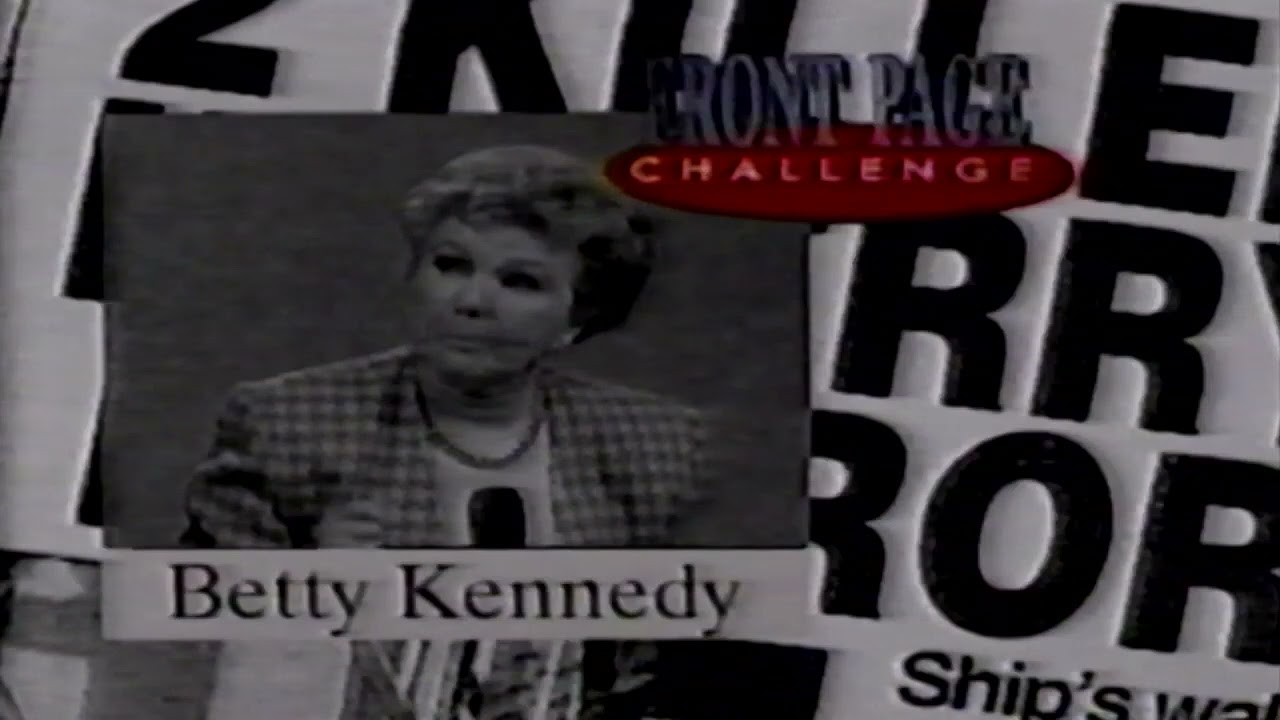 Front Page Challenge CBC Promo (1995)