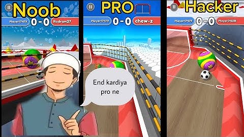 NOOB vs PRO vs HACKER - Going Balls