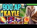 What happens when KAYLE hits 900 AP? (Hint: it's a little unfair)