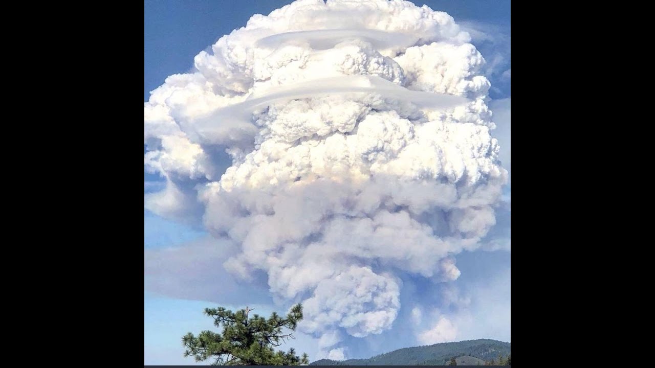 Carr Fire From the Air