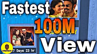 Fastest 100M View Videos Songs | Videos Songs Views |#song #music #viralvideo #bollywood #viral
