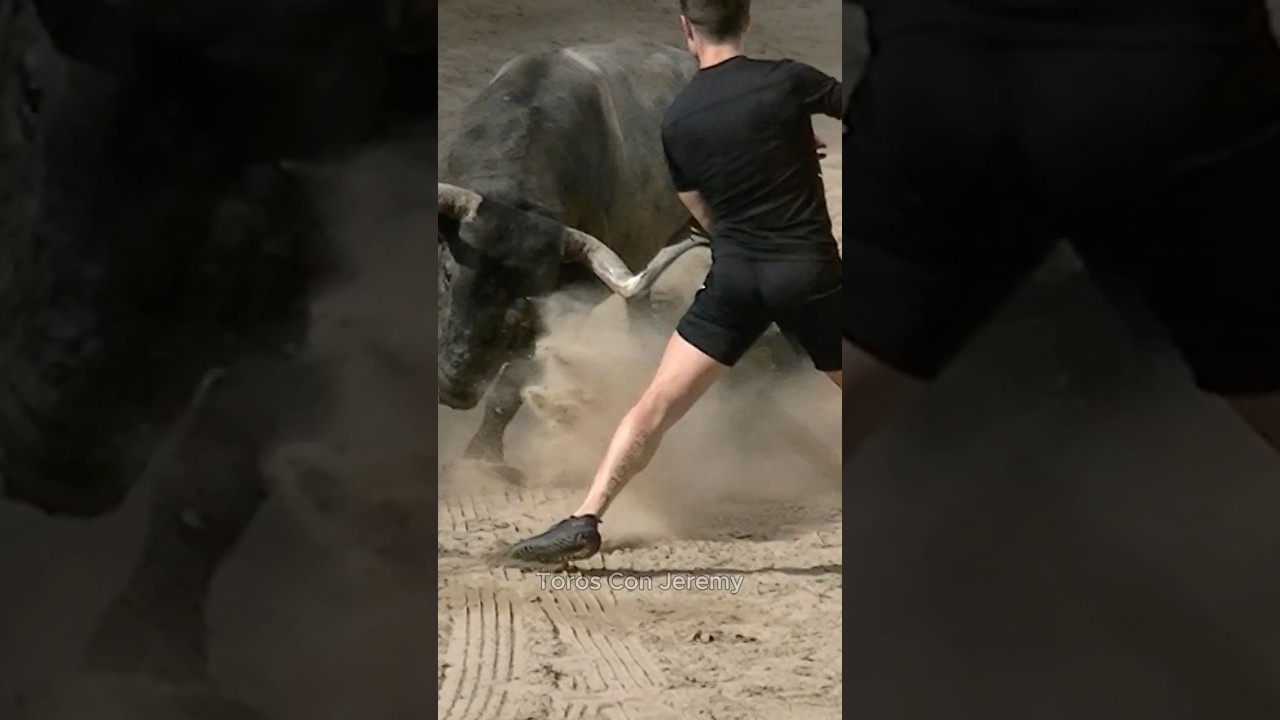 Un quiebro muy ajustado 😮🐃