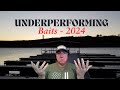 My Underperforming Bass Baits of 2024