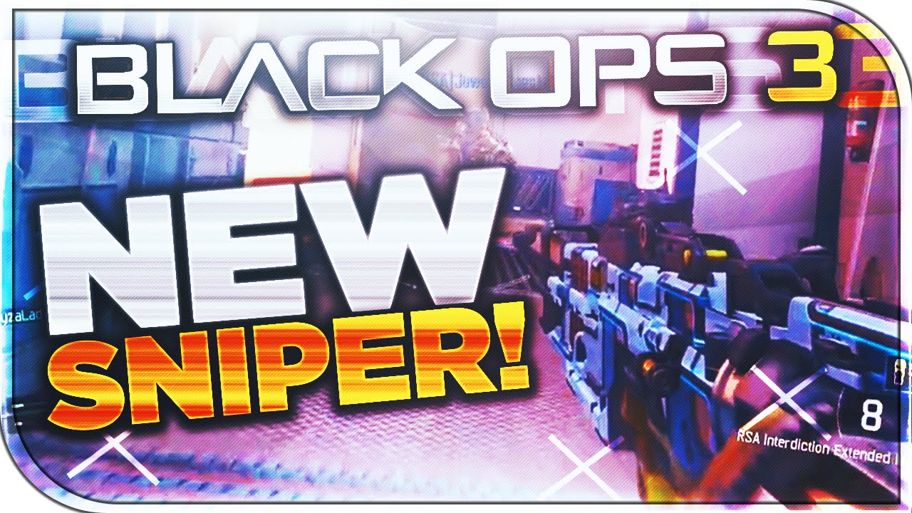 NEW BO3 "RSA INTERDICTION"! BLACK OPS 3 "RSA INTERDICTION" RARE WEAPON SHOWCASE! (BO3 Sniper DLC)
