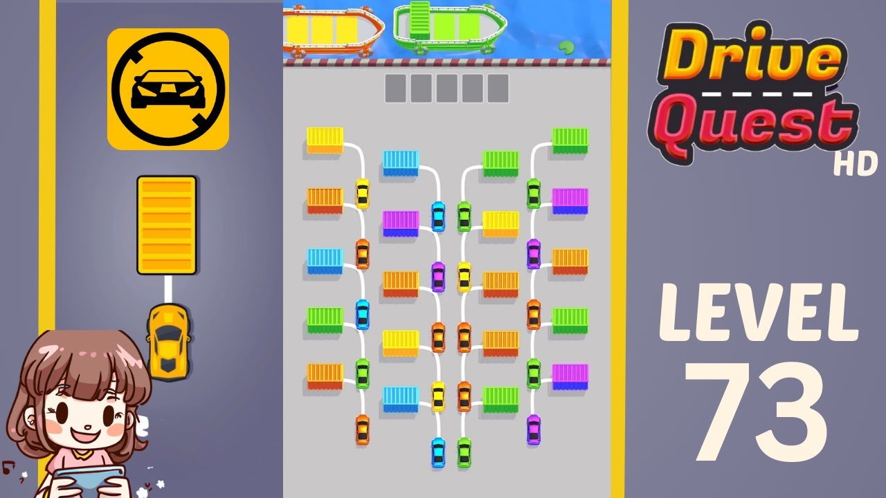 Drive Quest Level 73 Solution Walkthrough - YouTube