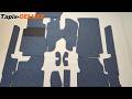 Vidéo: Moquette de sol pour Mercedes-Benz W123 Limousine 1975–1985