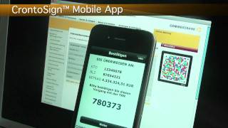 Cronto Visual Transaction Signing with CrontoSign Device and Mobile App screenshot 3