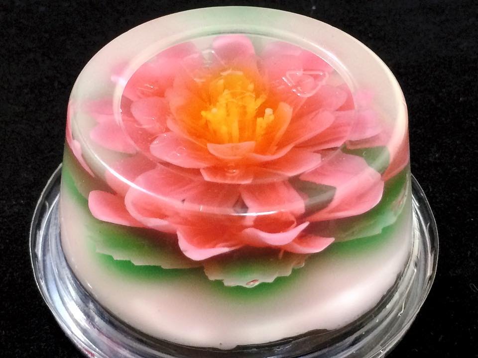 1 Flower Jelly Gelatina Artistica How To Youtube