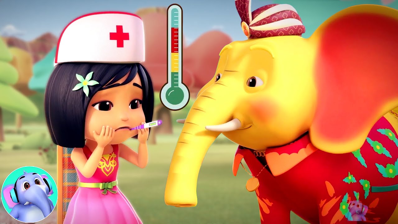 Aaj Itwar Hai Song, आज इतवार है, Ek Mota Hathi + Hindi Rhymes and Baby Cartoon Videos