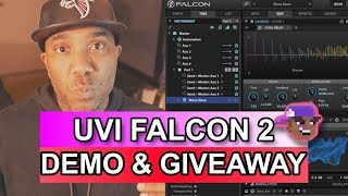 UVI Falcon 2 Free Giveaway and VST/AU Plugin Overview