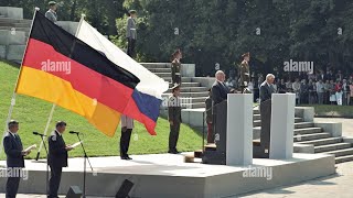 Russia visit Germany 1994 Anthems 