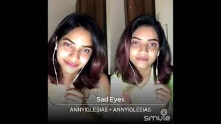 Sad eyes by Enrique Iglesias | song cover | Anny on fleek