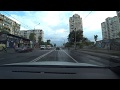 Sony FDR-X3000 as CAR-DVR (Driving in Kiev)