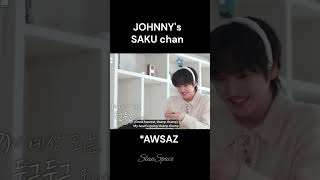 Once johnny’s saku-chan… now he’s everyone’s💚#sakura #johnny #AWSAZ #nctwish #nct127 #nctdream #nct