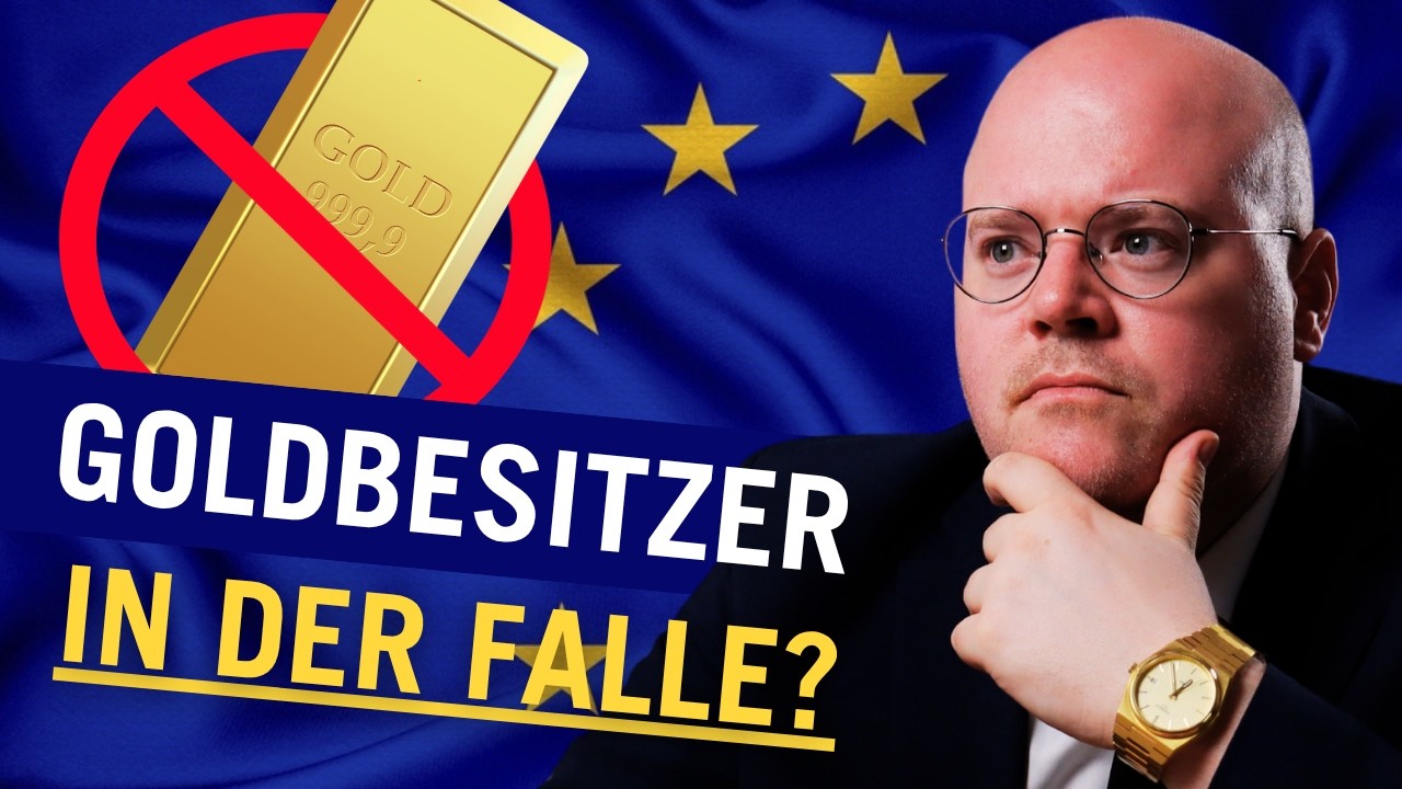 EU-Geldwäscheverordnung: Gold und Bargeld unter Druck!