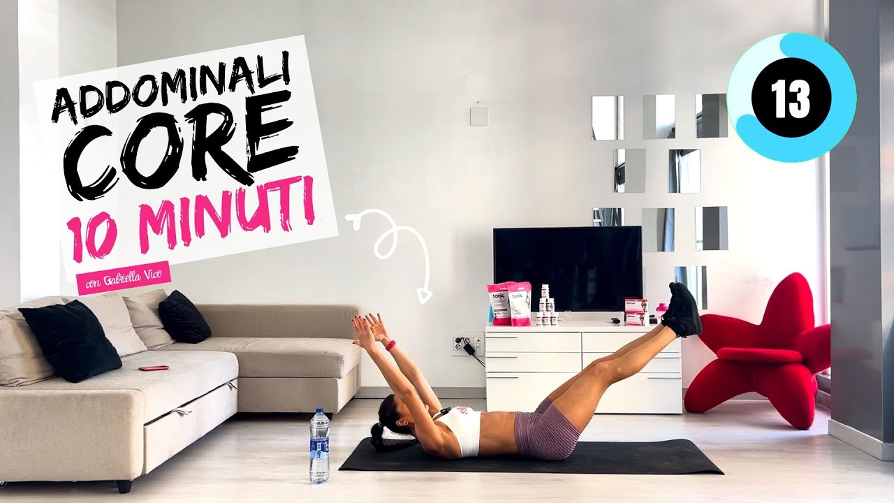 Allenamento del core: 10 minuti di esercizi addominali per una pancia piatta