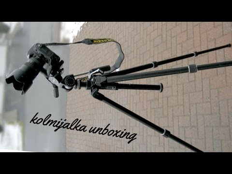 UNBOXATAAN KOLMIJALKA (Velbon EX330)