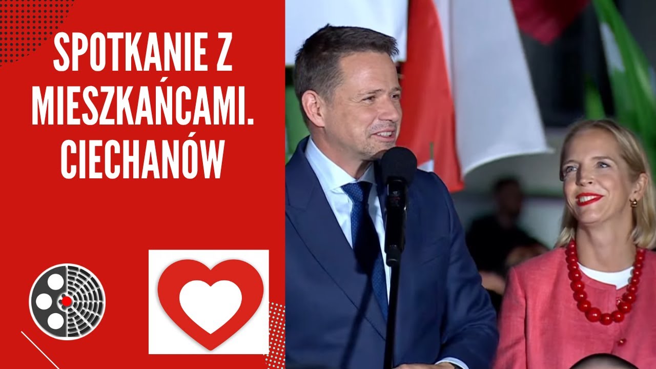 Rafał Trzaskowski - Spotkanie z mieszkańcami. Ciechanów