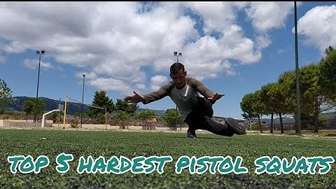 Top 5 Hardest Pistol Squat  Variations Calisthenics (Without  Weights)