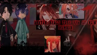 BONTEN REACT TO F Y/N AS A NEW MEMBER        F Y/N AS POWER /MAKIMA ❤️‍🩹🩷