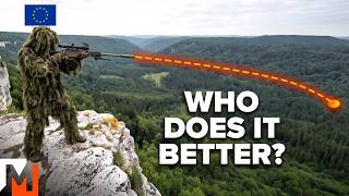 Why U.S. and European Snipers Are So DIFFERENT