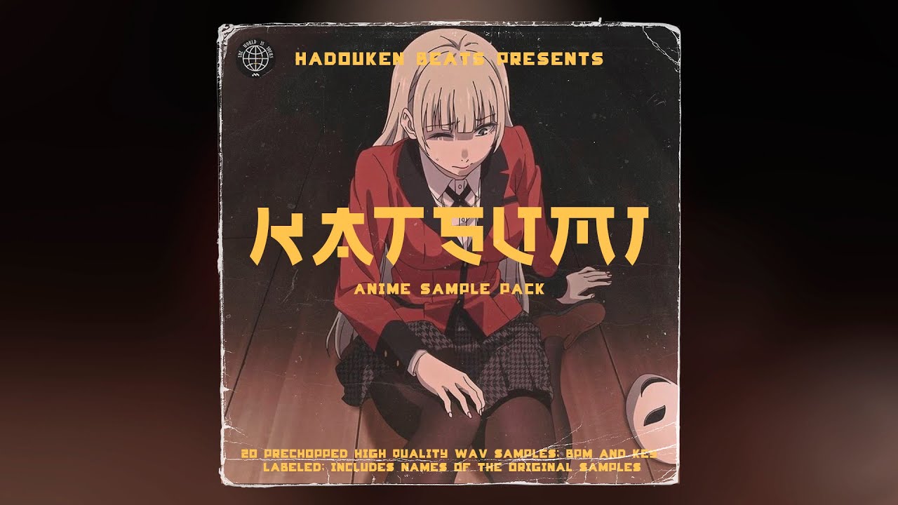 ANIME SAMPLE PACK "KATSUMI" Anime OST Samples For Trap, Boom Bap