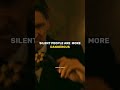 Silent people are more  arthur shelby  attitude status peaky blinders whatsapp status