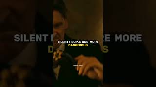 SILENT PEOPLE ARE MORE 😈🔥~ Arthur shelby 😎🔥~ Attitude status🔥~ peaky blinders whatsApp status🔥