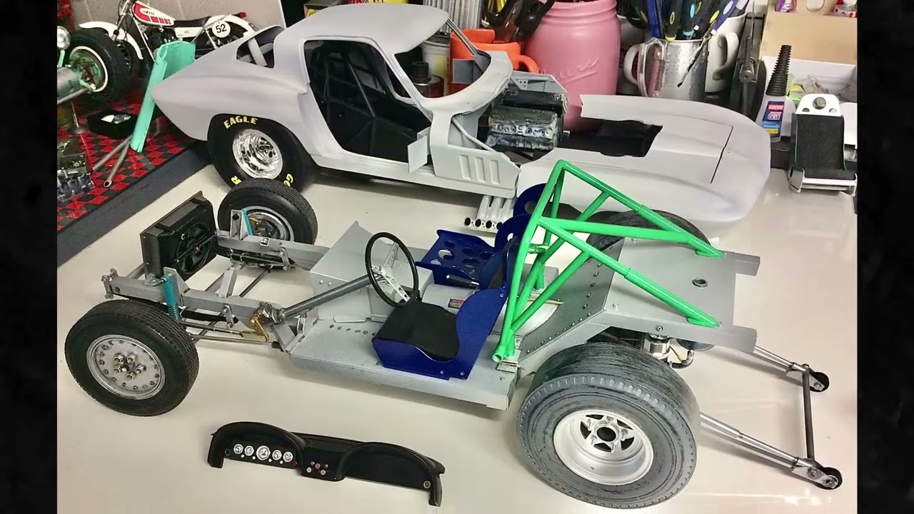 BIG 1/8th scale : ‘65 Corvette Gasser