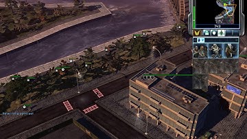 C&C 3 The Forgotten Campaign Mission 1 - Act I - Broadcast a Message [Hard Difficulty]