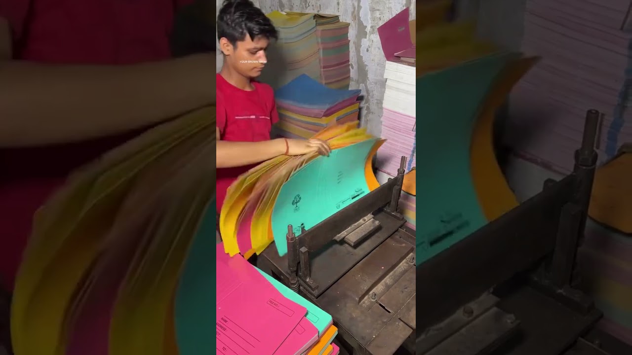 File kese bnti h how to make documents file in factory 