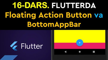 16-dars. Floating Action Button va BottomAppBar