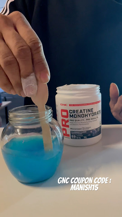 GNC creatine monohydrate unboxing video | Creatine Coupon code #creatine #creatinemonohydrate