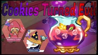 Mind Controlled Princesses and Evil Strawberry and Wizard Cookie Boss Fight! Cookie Run Kingdom