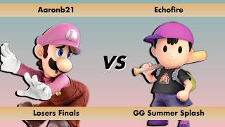 GG Summer Splash - Aaronb21 (Luigi) vs Echofire (Ness) - Losers Finals