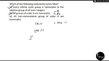 Q:-31 CSIR NET/GATE/IIT JAM GROUP THEORY SOLUTION SERIES BY S.DHIMAN EPIC MATHEMATICS
