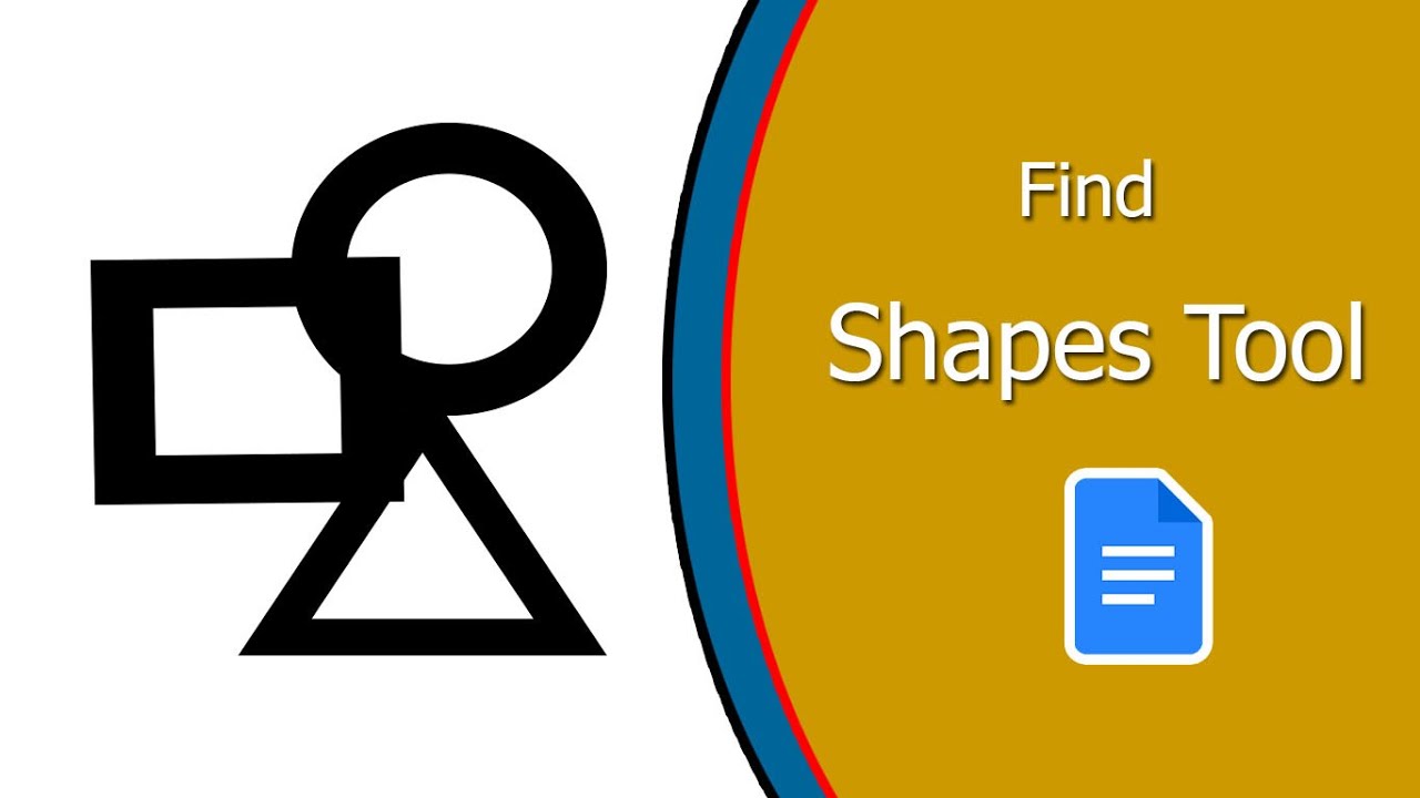 How to Insert Find Shapes Tool on Google Docs - YouTube