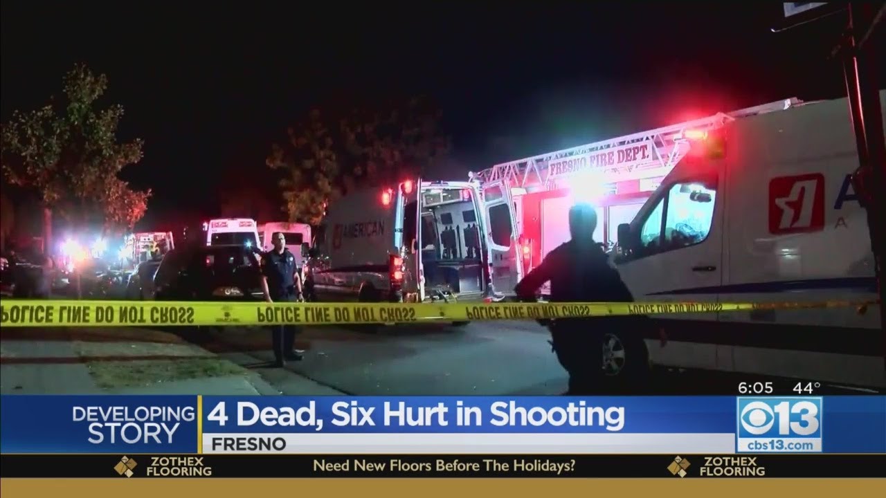 4 Dead, 6 Hurt In Football Watch Party Shooting In Fresno