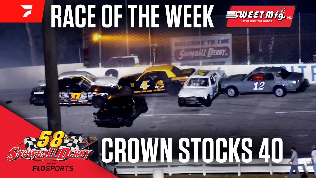 FULL RACE: Crown Vics Snowball Derby Preview at Five Flags Speedway | Sweet Mfg. Race of the Week