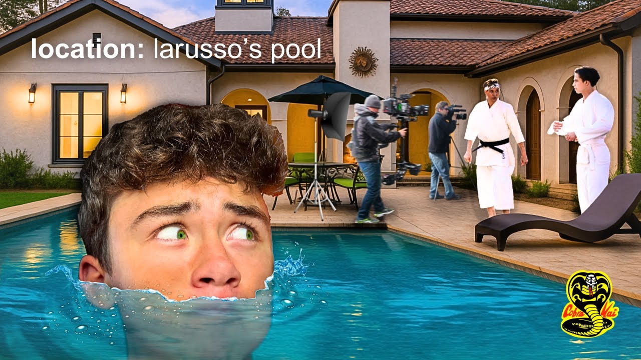 *SNEAKING* Onto The Set Of COBRA KAI One Year Later