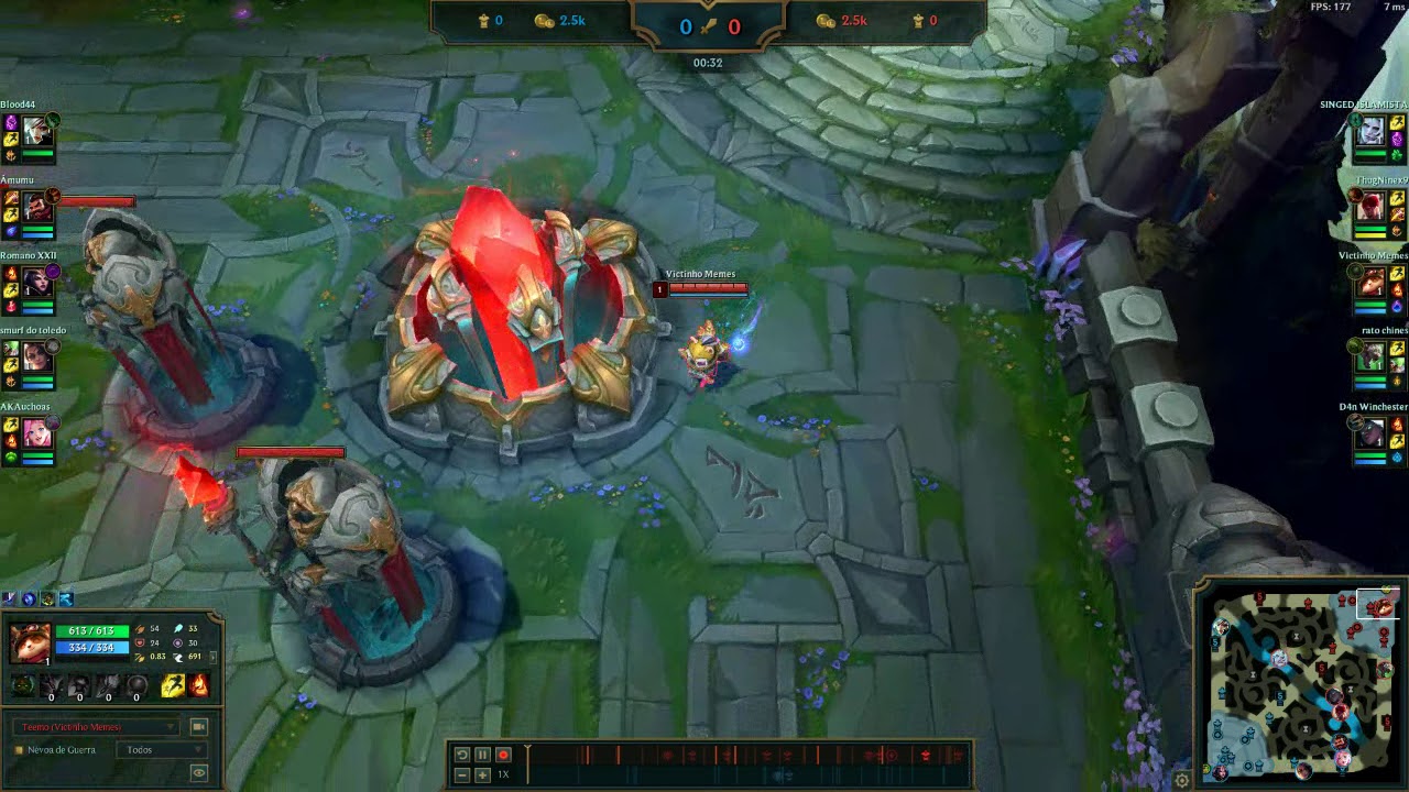 testando novo hack de teemo no lol - YouTube