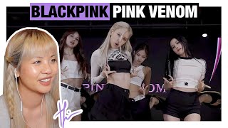 A RETIRED DANCER'S POV- BLACKPINK "Pink Venom" Dance Practice