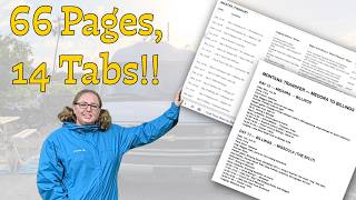 Inside My 66-Page & 14-Tab Alaska Road Trip Planning System!