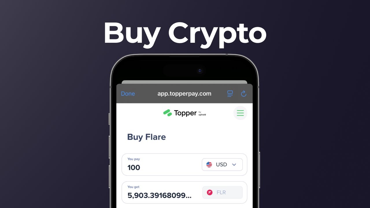 Buy Crypto with USD, EUR, or Other Fiat Currencies