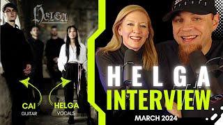 HELGA Interview (March &#39;24) - Creative Process, Metal Favs, Gear, Genre Bending &amp; FUN questions!!