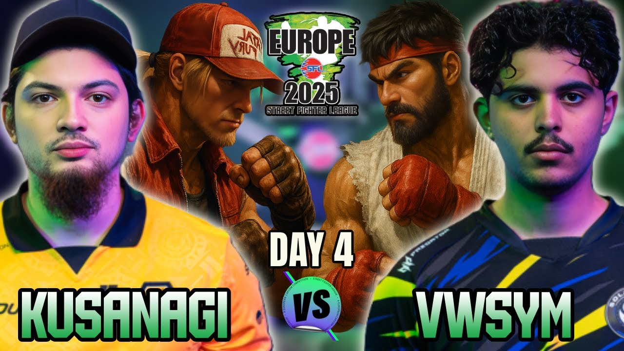 🔥 SF6 ▰ KUSANAGI (Терри) против VWSYM (Рю) ▰ Street Fighter League: Pro-EUROPE 2025